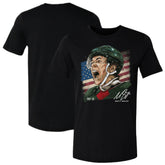 NHL Matthew Boldy US Men's Hockey 500 Level Flag T-Shirt