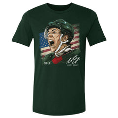 NHL Matthew Boldy US Men's Hockey 500 Level Flag T-Shirt