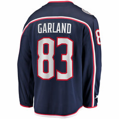 NHL Conor Garland Columbus Blue Jackets Fanatics Home Breakaway Jersey