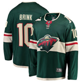 NHL Bobby Brink Minnesota Wild Fanatics Home Breakaway Jersey