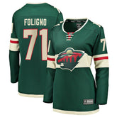 NHL Nick Foligno Minnesota Wild Fanatics Women's Home Breakaway Jersey