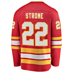 NHL Ryan Strome Calgary Flames Fanatics Home Breakaway Jersey