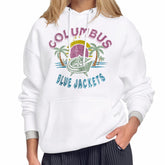 NHL Columbus Blue Jackets Starter Women's Tonal Beach Hoodie