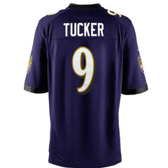 Justin Tucker Youth Game Jersey - Baltimore Ravens Jerseys