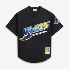 Black Wade Boggs Tampa Bay Rays Mitchell & Ness Authentic Batting Practice Jersey