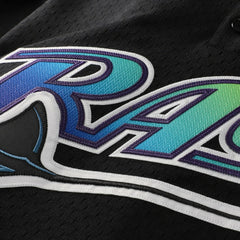Black Wade Boggs Tampa Bay Rays Mitchell & Ness Authentic Batting Practice Jersey