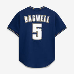 Navy Jeff Bagwell Houston Astros Mitchell & Ness Authentic Batting Practice Jersey