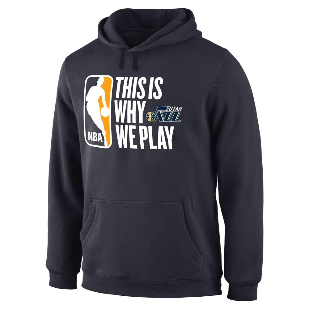 Utah Jazz This Is Why We Play Pullover Hoodie
