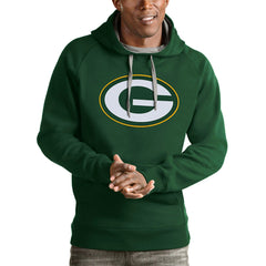 Antigua Victory Pullover Hoodie - Green Bay Packers Hoodies