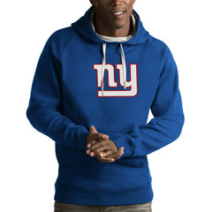 Antigua Victory Pullover Hoodie - New York Giants Hoodies