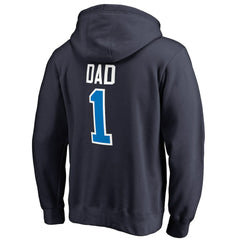 Oklahoma City Thunder #1 Dad Pullover Hoodie