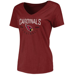 Women's Live For It V-Neck T-Shirt - Arizona Cardinals T-shirts