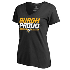NHL Pittsburgh Penguins Women's Hometown Collection Burgh Proud T-Shirt
