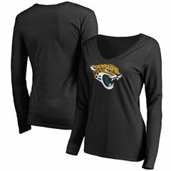 Women's Primary Team Logo Long Sleeve T-Shirt - Jacksonville Jaguars T-shirts