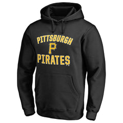 Black Pittsburgh Pirates Victory Arch Pullover Hoodie