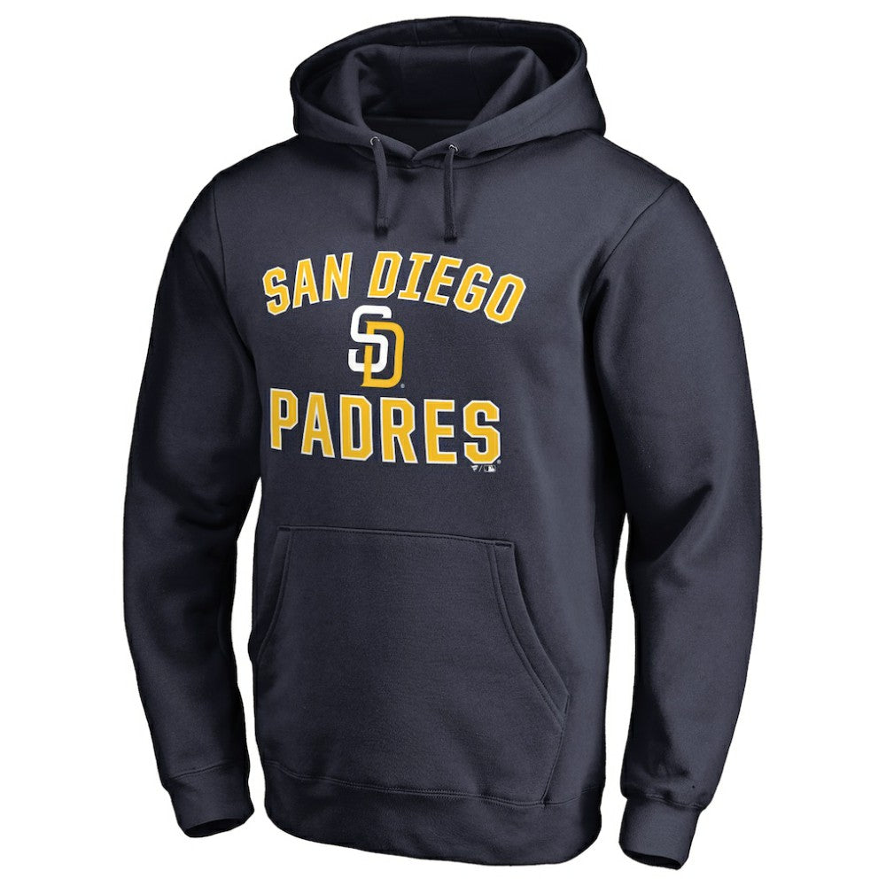 Navy San Diego Padres Victory Arch Pullover Hoodie