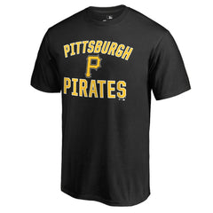 Black Pittsburgh Pirates Victory Arch T-Shirt