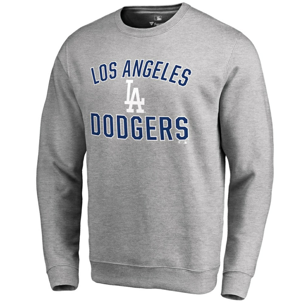Ash Los Angeles Dodgers Victory Arch Pullover Sweatshirt