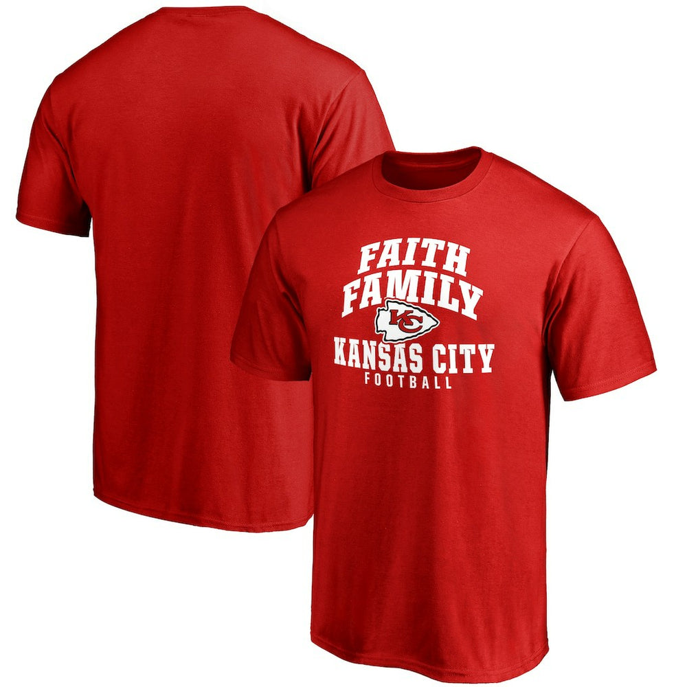 Faith Family T-Shirt - Kansas City Chiefs T-shirts