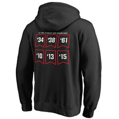 NHL Chicago Blackhawks Raise the Banner Pullover Hoodie