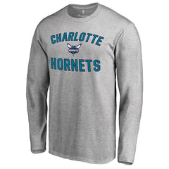 Charlotte Hornets Victory Arch Long Sleeve T-Shirt