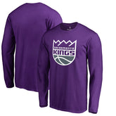 Sacramento Kings Primary Logo 2 Long Sleeve T-Shirt