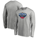 New Orleans Pelicans Primary Logo Long Sleeve T-Shirt