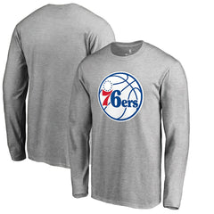 Philadelphia 76ers Primary Logo II Long Sleeve T-Shirt