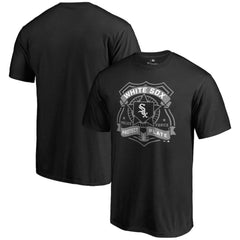 Black Chicago White Sox Police Badge T-Shirt