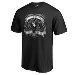 Black Chicago White Sox Police Badge T-Shirt