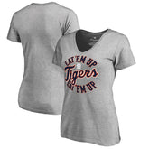 Ash Detroit Tigers Women's Eat Em Up Hometown T-Shirt