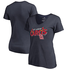 Navy St. Louis Cardinals Women's The Cards Hometown T-Shirt
