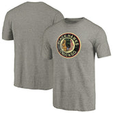 NHL Chicago Blackhawks Throwback Logo 1937-1938 Tri-Blend T-Shirt