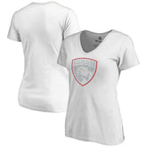NHL Florida Panthers Women's Whiteout V-Neck T-Shirt