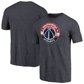 Washington Wizards Distressed Team Logo Tri-Blend T-Shirt