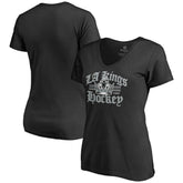NHL Los Angeles Kings Women's Hometown Collection The Crown V-Neck T-Shirt