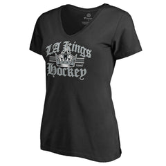 NHL Los Angeles Kings Women's Hometown Collection The Crown V-Neck T-Shirt