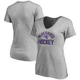 NHL New York Rangers Women's Hometown Collection Blue Shirts Hockey V-Neck T-Shirt