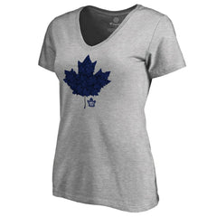 NHL Toronto Maple Leafs Women's Hometown Collection Leafs V-Neck T-Shirt