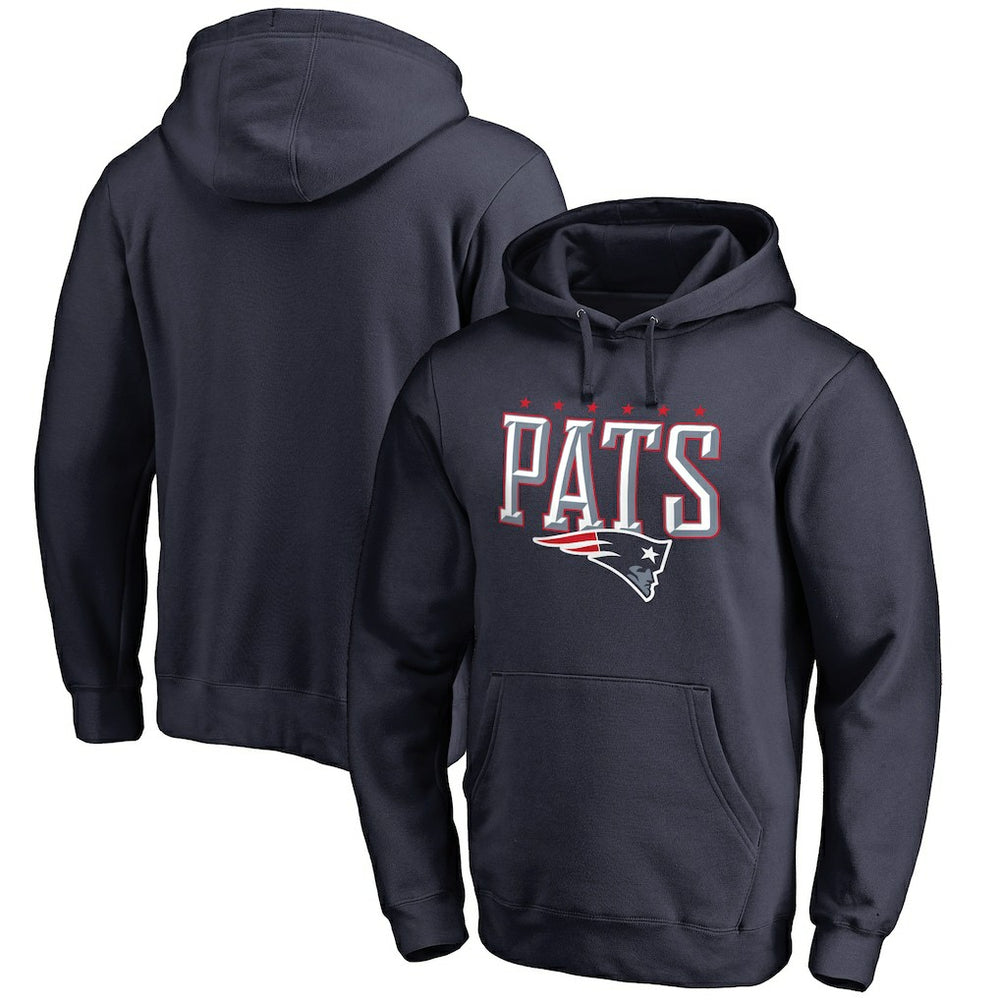 Hometown Collection True Patriot Pullover Hoodie - New England Patriots Hoodies