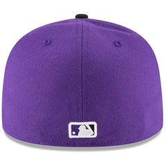 Purple Colorado Rockies New Era Authentic Collection ON Field 59FIFTY Structured Hat