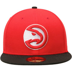 New Era Atlanta Hawks Team Color 2Tone 59FIFTY Fitted Hat