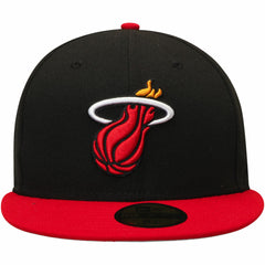 New Era Miami Heat Team Color 2Tone 59FIFTY Fitted Hat