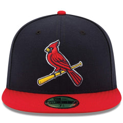 Navy/Red St. Louis Cardinals New Era Alternate 2 Authentic Collection On-Field 59FIFTY Fitted Hat