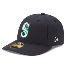 Navy Seattle Mariners New Era Authentic Collection On Field Low Profile Game 59FIFTY Fitted Hat