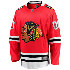 NHL Chicago Blackhawks Fanatics Home Breakaway Custom Jersey