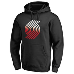 Portland Trail Blazers Gradient Logo Pullover Hoodie