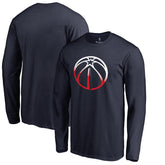Washington Wizards Gradient Logo Long Sleeve T-Shirt