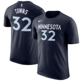 Nike Karl-Anthony Towns Minnesota Timberwolves Name & Number Performance T-Shirt