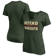 NHL Minnesota Wild Women's Hometown Collection Defend T-Shirt